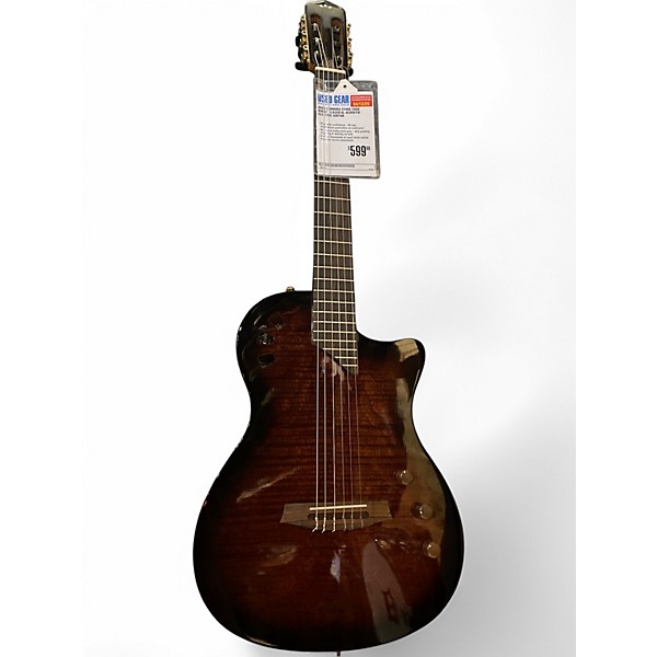 Used Cordoba Stage Edge Burst Classical Acoustic Electric Guitar