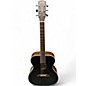 Used Alvarez AFH700WEOB Trans Black Acoustic Electric Guitar thumbnail