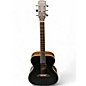 Used Alvarez AFH700WEOB Trans Black Acoustic Electric Guitar