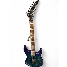 Used Jackson SOLOIST BLUE SWIRL Solid Body Electric Guitar