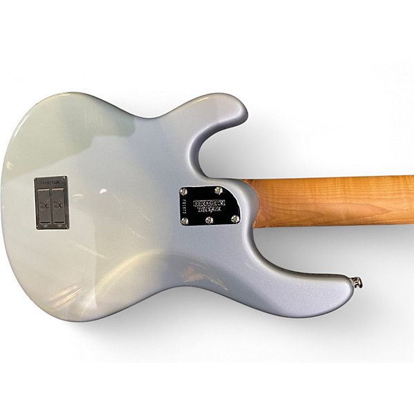 Used Ernie Ball Music Man StingRay Special H FIREMIST SILVER Electric Bass Guitar