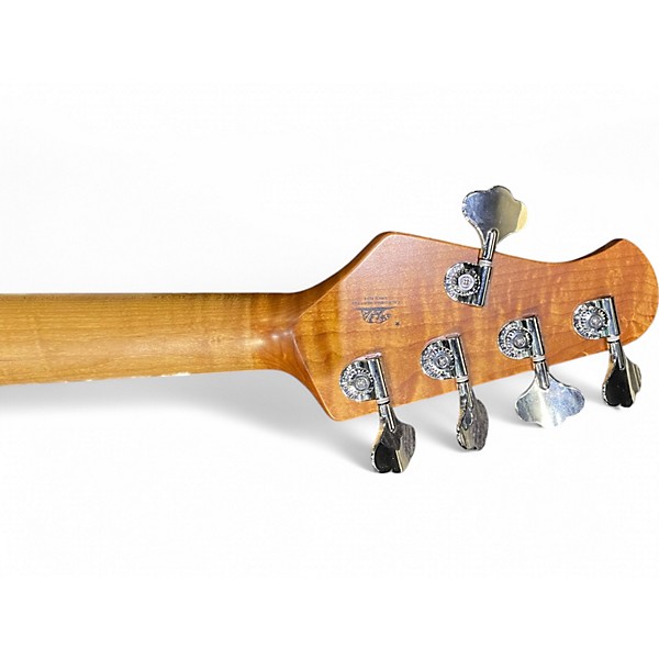 Used Ernie Ball Music Man StingRay Special H FIREMIST SILVER Electric Bass Guitar