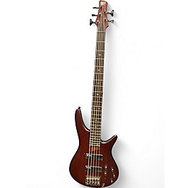 Used Ibanez SR505 5 String Brown Electric Bass Guitar