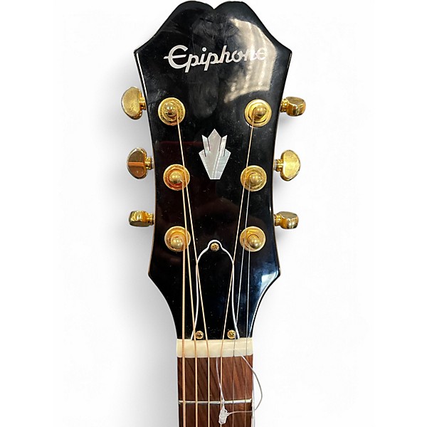 Used Epiphone J-200CE Antique Natural Acoustic Electric Guitar