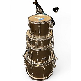 Used Pearl 4 Piece Road show jazz bronze Drum Kit