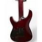 Used Schecter Guitar Research Hellraiser C7 Floyd Rose Red Solid Body Electric Guitar
