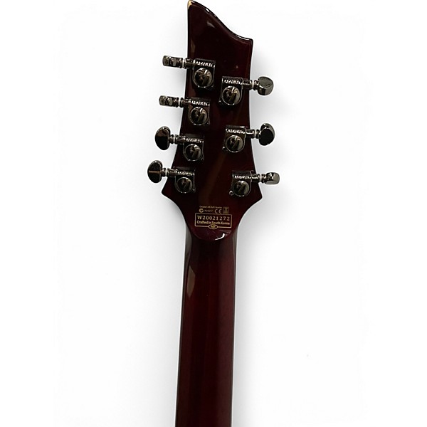 Used Schecter Guitar Research Hellraiser C7 Floyd Rose Red Solid Body Electric Guitar