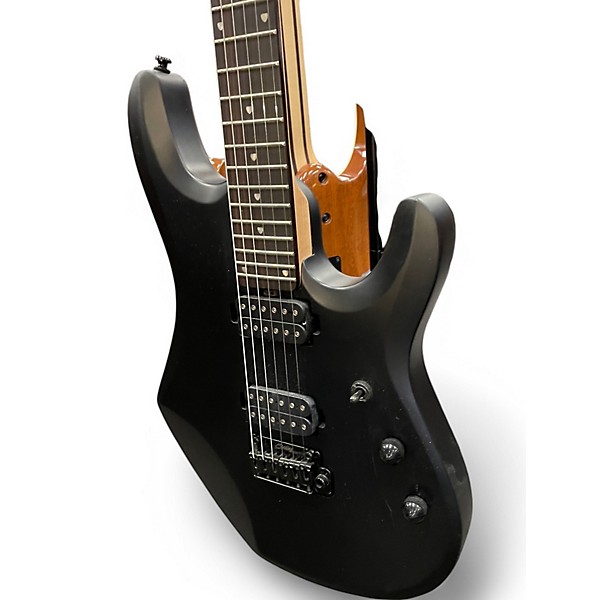 Used Sterling by Music Man JP60 John Petrucci Signature Black Solid Body Electric Guitar