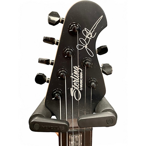 Used Sterling by Music Man JP60 John Petrucci Signature Black Solid Body Electric Guitar