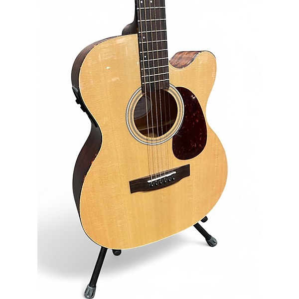 Used Mitchell T313CE Natural Acoustic Electric Guitar