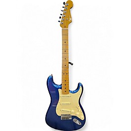 Used 2020 Fender American Ultra Stratocaster Cobra Blue Solid Body Electric Guitar