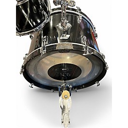 Used Ludwig 4 Piece Rocker Kit Black Drum Kit