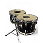 Used Ludwig 4 Piece Rocker Kit Black Drum Kit