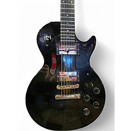Vintage 1980s Gibson Les Paul Studio Ebony Solid Body Electric Guitar