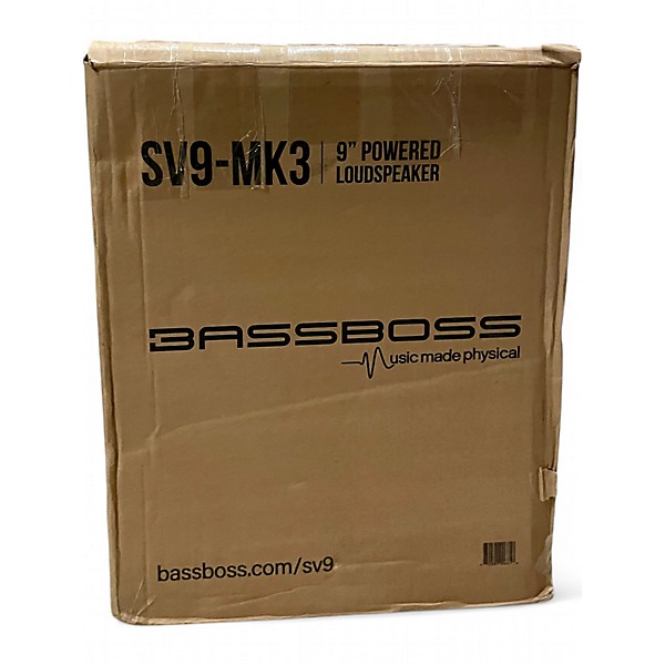 Used BASSBOSS SV9 MKIII Powered Speaker