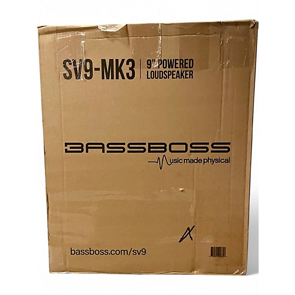 Used BASSBOSS SV9 MKIII Powered Speaker