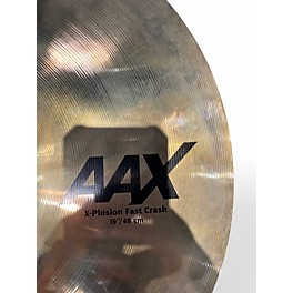 Used SABIAN 19in AAX Xplosion Crash Cymbal