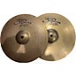 Used Paiste 13in 302 Hi Hat Pair Cymbal