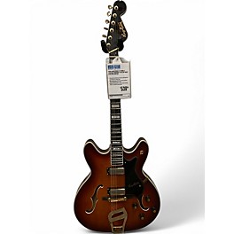 Used Hagstrom 67 VIKING 2 Vintage Sunburst Hollow Body Electric Guitar