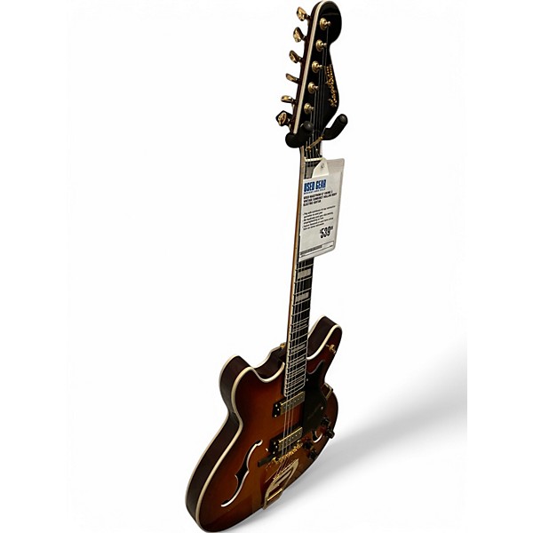Used Hagstrom 67 VIKING 2 Vintage Sunburst Hollow Body Electric Guitar