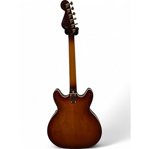 Used Hagstrom 67 VIKING 2 Vintage Sunburst Hollow Body Electric Guitar