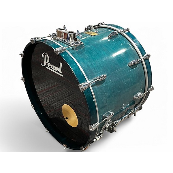 Used Pearl 4 Piece Prestige Session Select Teal Drum Kit