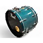 Used Pearl 4 Piece Prestige Session Select Teal Drum Kit