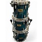 Used Pearl 4 Piece Prestige Session Select Teal Drum Kit