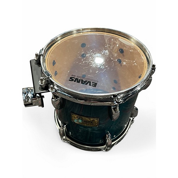 Used Pearl 4 Piece Prestige Session Select Teal Drum Kit