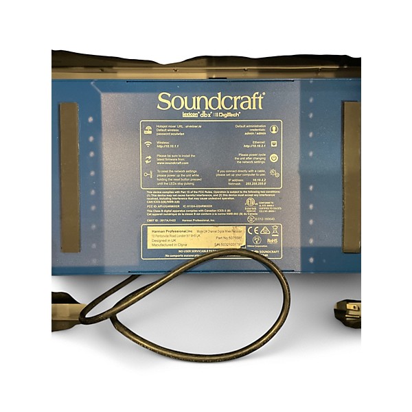 Used Soundcraft UI24R Digital Mixer
