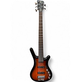 Used 2017 RockBass by Warwick CORVETTE BASIC 5 SUNBURST Electric Bass Guitar