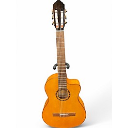 Used Lucero LFB250SCE Natural Classical Acoustic Electric Guitar