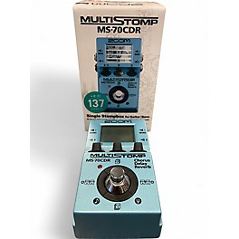Used Zoom MS70CDT MULTISTOMP Effect Processor