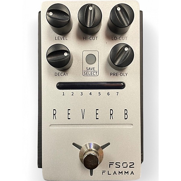 Used Flamma FS02 REVERB Effect Pedal