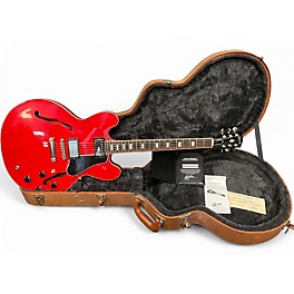 Used 2016 Gibson ES355 60S CHERRY RED Hollow Body Electric Guitar