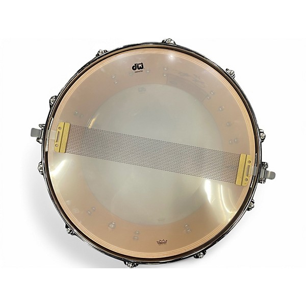 Used DW 6.5X14 Collector's Series Exotic Snare Natural LACQUER Drum