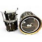 Used DW 3 Piece Performance Series Pewter Sparkle Drum Kit thumbnail