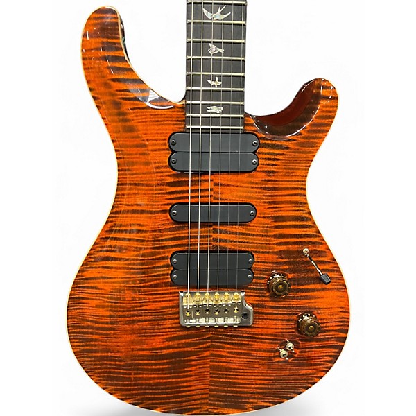 Used PRS 509 10 Top ORANGE TIGER Solid Body Electric Guitar