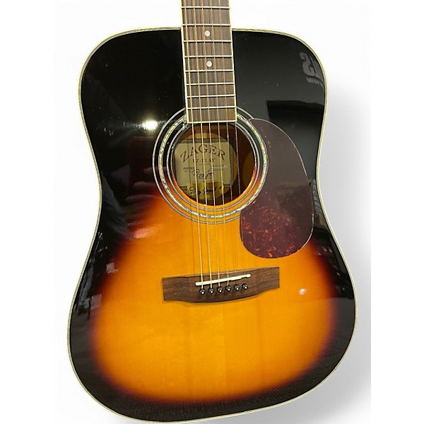Used Zager ZAD-50/VS 2 Tone Sunburst Acoustic Guitar