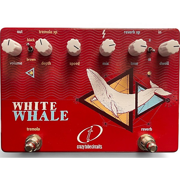 Used Crazy Tube Circuts White Whale Effect Pedal