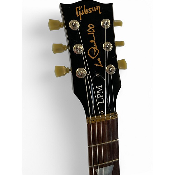 Used Gibson LPM 2015 TRANS EBONY Solid Body Electric Guitar