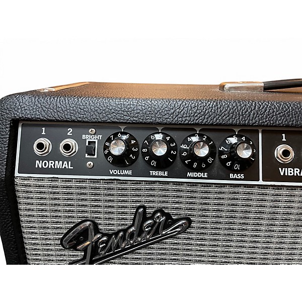 Used Fender Vintage Reissue 1965 Twin Reverb Tube Guitar Combo Amp