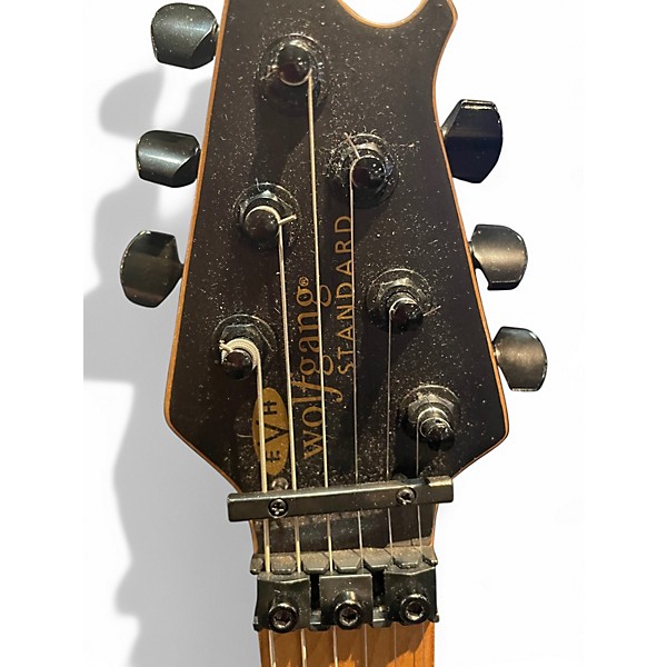 Used EVH Wolfgang Standard Satin Black Solid Body Electric Guitar