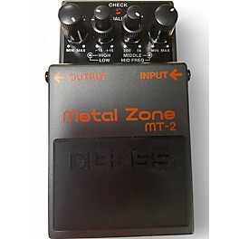 Used BOSS MT2 Metal Zone Distortion Effect Pedal