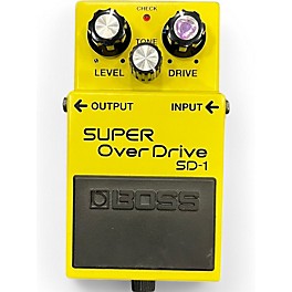 Used BOSS SD1 Super Overdrive Effect Pedal