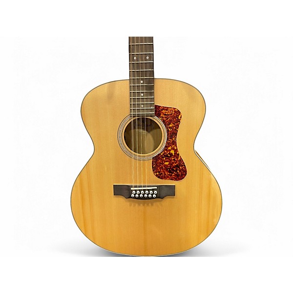 Used Guild F2512E Natural 12 String Acoustic Electric Guitar