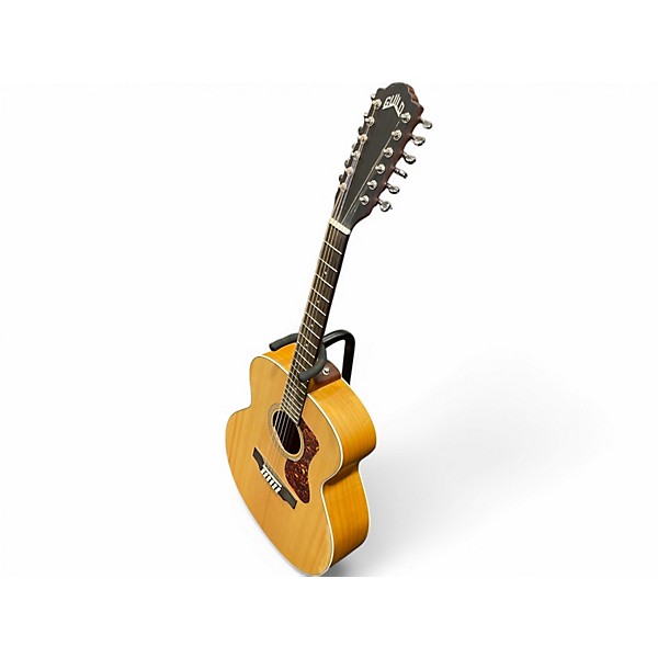 Used Guild F2512E Natural 12 String Acoustic Electric Guitar
