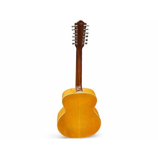 Used Guild F2512E Natural 12 String Acoustic Electric Guitar