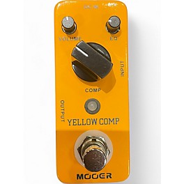 Used Mooer Yellow Comp Micro Series Effect Pedal