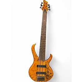 Used Ibanez BTB776Pb 6 String Natural Electric Bass Guitar